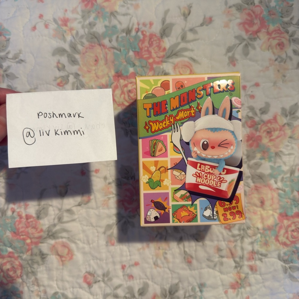 Popmart The Monsters Wacky Mart Series Labubu Blind Box